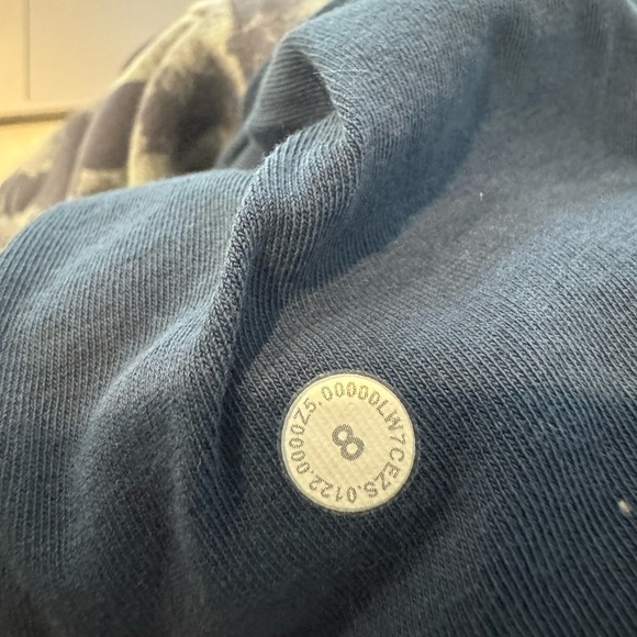 Lululemon Loungeful High-Rise Short 4" in Heritage Camo Wash WP Blue Multi - Picture 6 of 7